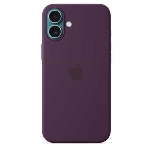 Coque - Bumper - Facade Telephone APPLE iPhone 16 Plus - Coque en silicone avec MagSafe - Plum