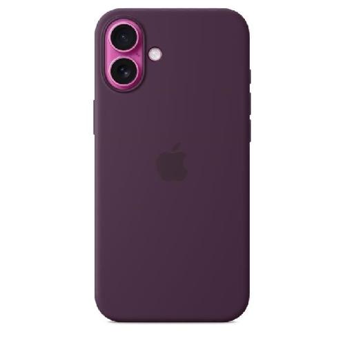 Coque - Bumper - Facade Telephone APPLE iPhone 16 Plus - Coque en silicone avec MagSafe - Plum