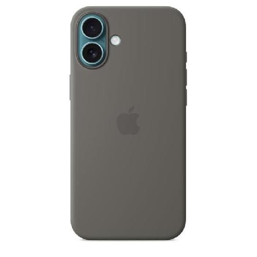 Coque - Bumper - Facade Telephone APPLE iPhone 16 Plus - Coque en silicone avec MagSafe - Stone Gray