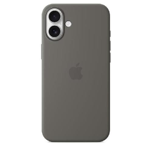 Coque - Bumper - Facade Telephone APPLE iPhone 16 Plus - Coque en silicone avec MagSafe - Stone Gray