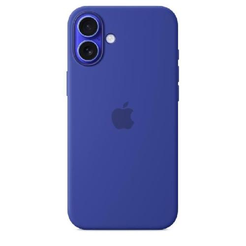 Coque - Bumper - Facade Telephone APPLE iPhone 16 Plus - Coque en silicone avec MagSafe - Ultramarine