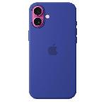 Coque - Bumper - Facade Telephone APPLE iPhone 16 Plus - Coque en silicone avec MagSafe - Ultramarine