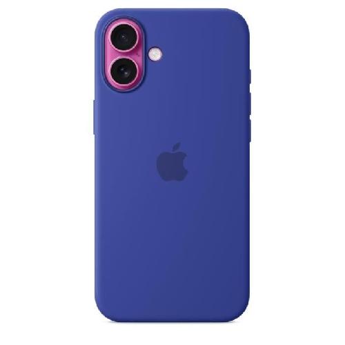 Coque - Bumper - Facade Telephone APPLE iPhone 16 Plus - Coque en silicone avec MagSafe - Ultramarine