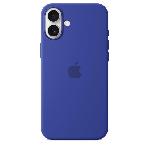 Coque - Bumper - Facade Telephone APPLE iPhone 16 Plus - Coque en silicone avec MagSafe - Ultramarine