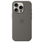 Coque - Bumper - Facade Telephone APPLE iPhone 16 Pro - Coque en silicone avec MagSafe - Stone Gray