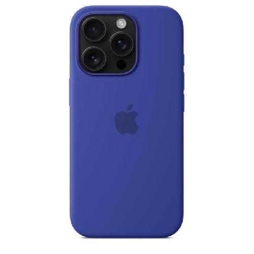 Coque - Bumper - Facade Telephone APPLE iPhone 16 Pro - Coque en silicone avec MagSafe - Ultramarine