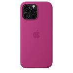 Coque - Bumper - Facade Telephone APPLE iPhone 16 Pro Max- Coque en silicone avec MagSafe - Fuchsia