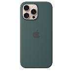 Coque - Bumper - Facade Telephone APPLE iPhone 16 Pro Max - Coque en silicone avec MagSafe - Lake Green