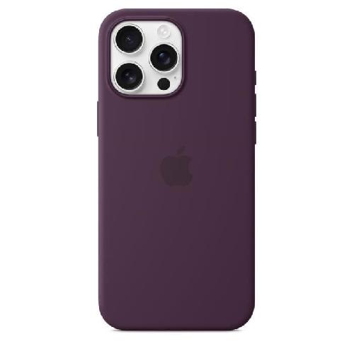 Coque - Bumper - Facade Telephone APPLE iPhone 16 Pro Max - Coque en silicone avec MagSafe - Plum