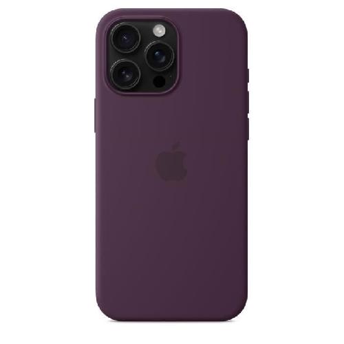 Coque - Bumper - Facade Telephone APPLE iPhone 16 Pro Max - Coque en silicone avec MagSafe - Plum