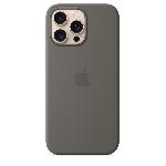 Coque - Bumper - Facade Telephone APPLE iPhone 16 Pro Max - Coque en silicone avec MagSafe - Stone Gray