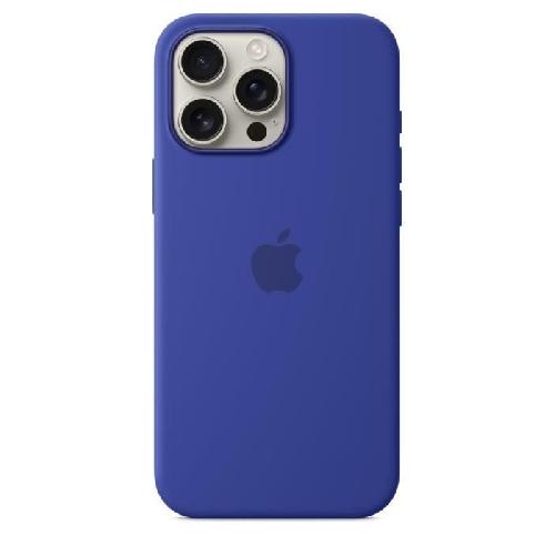 Coque - Bumper - Facade Telephone APPLE iPhone 16 Pro Max - Coque en silicone avec MagSafe - Ultramarine