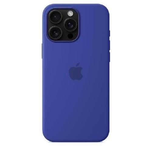 Coque - Bumper - Facade Telephone APPLE iPhone 16 Pro Max - Coque en silicone avec MagSafe - Ultramarine