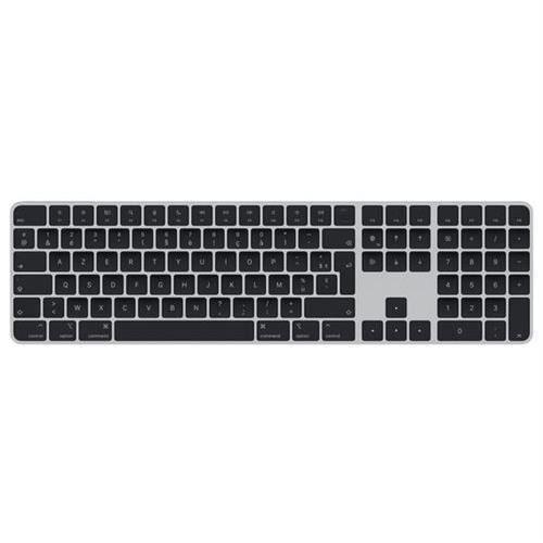Clavier D'ordinateur Apple Magic Keyboard avec Touch ID et pavé numérique pour les Mac avec puce Apple - Français - Touches noires