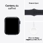 Montre Bluetooth - Montre Connectee - Montre Intelligente Apple Watch SE GPS + Cellular - 44mm - Boîtier Midnight Aluminium - Bracelet Midnight Sport Band - M/L