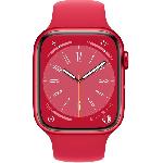 Montre Bluetooth - Montre Connectee - Montre Intelligente Apple Watch Series 8 GPS + Cellular - 45mm - Boitier -PRODUCT-RED Aluminium - Bracelet -PRODUCT-RED Sport Band - Regular