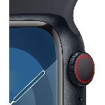 Montre Bluetooth - Montre Connectee - Montre Intelligente Apple Watch Series 9 GPS - 41mm - Boîtier Midnight Aluminium - Bracelet Midnight Sport Loop