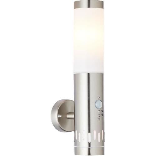 Applique Exterieure Applique exterieure avec detecteur LEIGH - BRILLIANT - LED integre - Acier - IP44