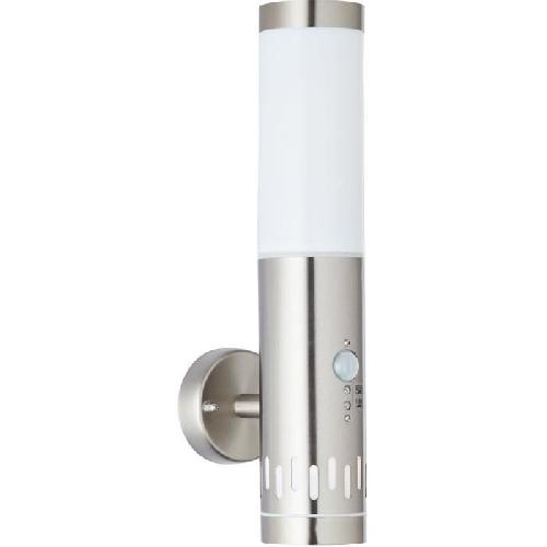 Applique Exterieure Applique exterieure avec detecteur LEIGH - BRILLIANT - LED integre - Acier - IP44