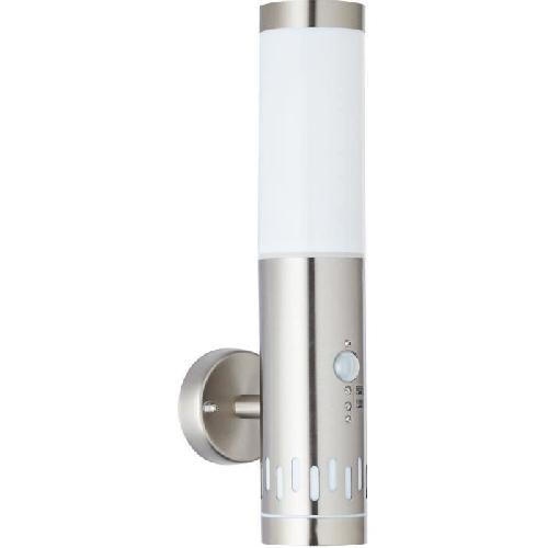 Applique Exterieure Applique exterieure avec detecteur LEIGH - BRILLIANT - LED integre - Acier - IP44