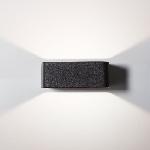 Applique Exterieure Applique extérieure - BRILLIANT - GOLDA - LED 7W 660lm 3000K - Noir