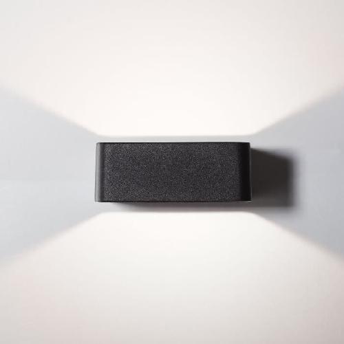 Applique Exterieure Applique extérieure - BRILLIANT - GOLDA - LED 7W 660lm 3000K - Noir