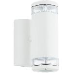 Applique Exterieure Applique extérieure - BRILLIANT - JANDY - Blanc - Métal/verre - GU10 max 2x18W - IP44