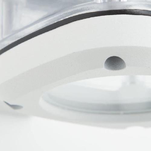 Applique Exterieure Applique extérieure - BRILLIANT - JANDY - Blanc - Métal/verre - GU10 max 2x18W - IP44