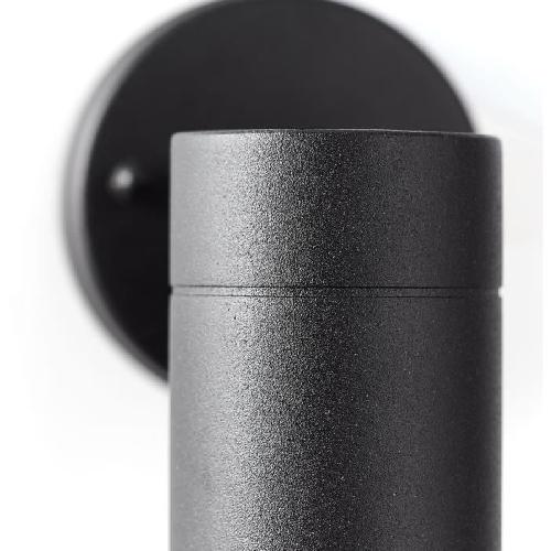 Applique Exterieure Applique extérieure - BRILLIANT - JANDY - Noir - Métal/verre - GU10 max 20W