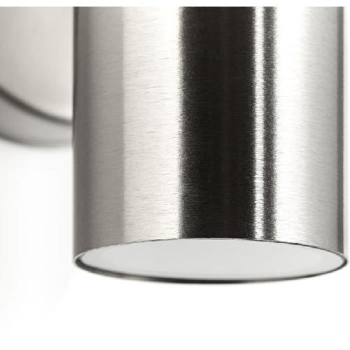 Applique Exterieure Applique extérieure descendante - BRILLIANT - JANDY - Métal/verre - Acier - GU10 LED 20W - IP44