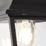 Applique Exterieure Applique exterieure descendante - BRILLIANT - NISSIE noir - E27 1x60W