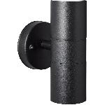 Applique Exterieure Applique murale extérieure JANDY 2L noir métal/verre - BRILLIANT - GU10 max 18W IP44
