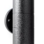 Applique Exterieure Applique murale extérieure JANDY 2L noir métal/verre - BRILLIANT - GU10 max 18W IP44