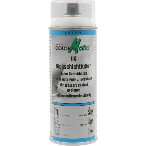 Peinture Auto Appret garnissant blanc COLORMATIC 400ml -aerosol-