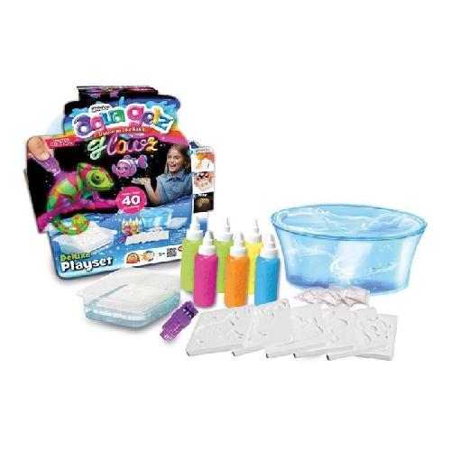 Jeu De Peinture Aqua Gelz - Set créations figurine 3D - Couleurs phosphorescente - A partir de 8 ans