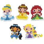 Figurine Miniature - Personnage Miniature Aquabeads - EPOCH - Coffret Princesses Disney - Plus de 800 perles étoiles multicolores