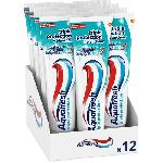 AQUAFRESH Dentifrice Triple Protection Blancheur - 12 tubes de 100 ml