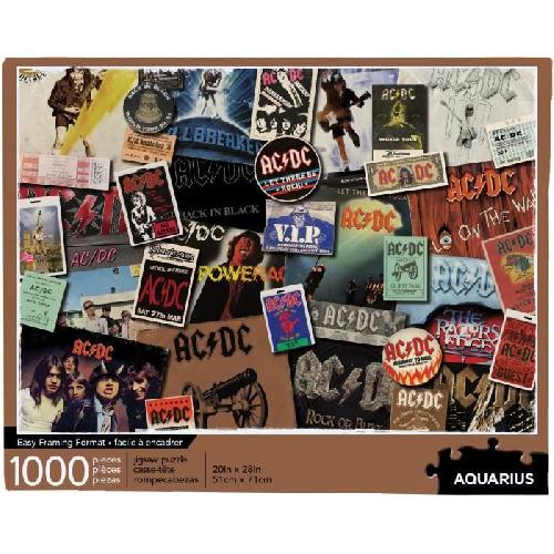 Puzzle AQUARIUS Puzzle 1000 pieces AC - DC Albums - 65305