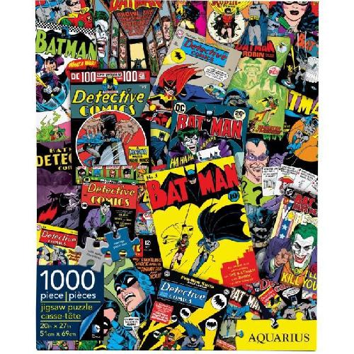 Puzzle AQUARIUS Puzzle 1000 pieces DC Comics Batman Collage - 65214