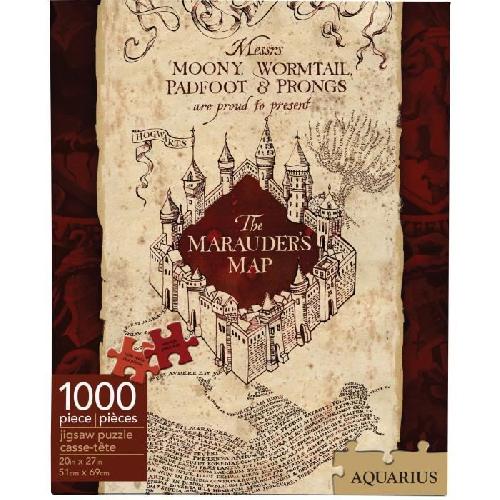 Puzzle AQUARIUS Puzzle 1000 pieces Harry Potter Carte du Maraudeur - 65284