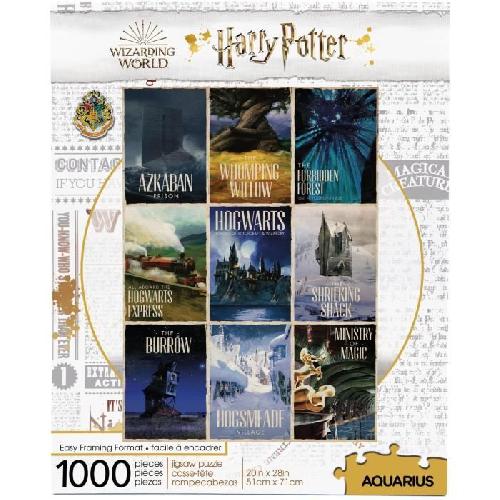 Puzzle AQUARIUS Puzzle 1000 pieces Harry Potter Poster Voyages - 65383