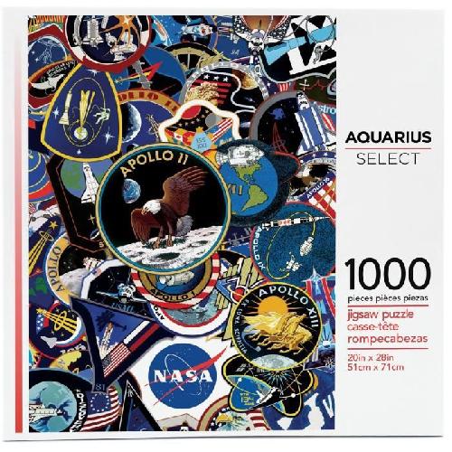 Puzzle AQUARIUS Puzzle 1000 pieces NASA Mission Patches - 62906