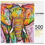 Puzzle AQUARIUS Puzzle 500 pieces Dean Russo Elephant - 62503
