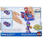 Figurine Miniature - Personnage Miniature Arachno-bolide de Spidey. Marvel. jouets préscolaires. Spidey et ses Amis Extraordinaires