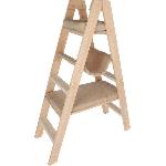 Arbre a chat 134 cm - LADDER - KERBL - Bois massif - 3 options de repos