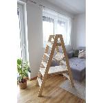 Arbre A Chat Arbre a chat 134 cm - LADDER - KERBL - Bois massif - 3 options de repos