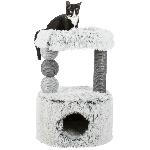 Arbre a chat TRIXIE Harvey - 73 cm - Blanc noir