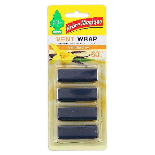 Desodorisant Auto - Parfum Auto ARBRE MAGIQUE Vent Wrap VANILL