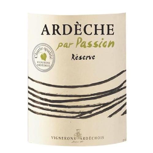 Vin Blanc Ardeche par Passion Vignerons Ardechois 2018 Coteaux de l'Ardeche - Vin blanc de la Vallee du Rhone