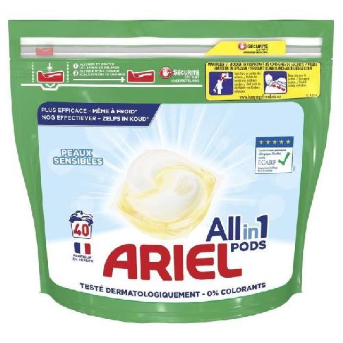 Lessive Ariel Allin1 Pods Lessive en capsules 40 Lavages